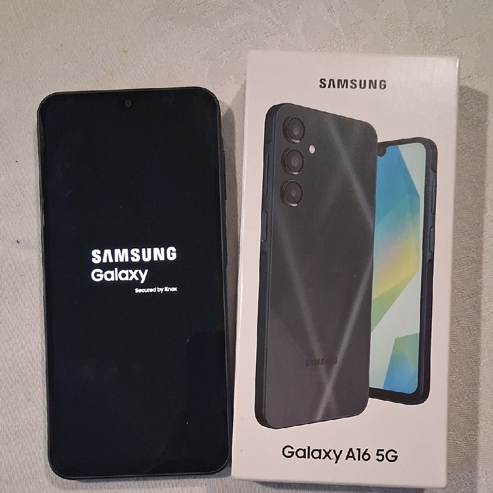 Samsung Galaxy A16 5G in Black